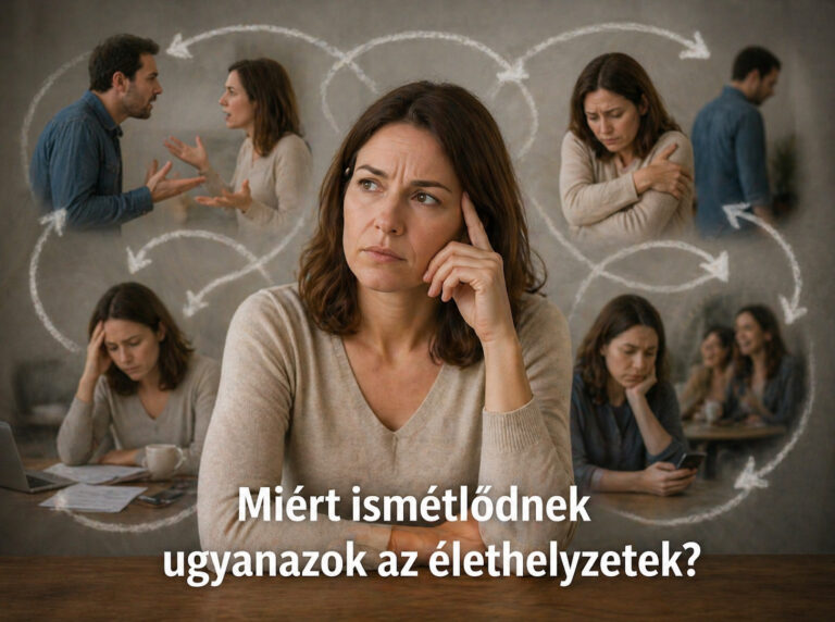 Stresszt okozó élethelyzetekkel birkózó nő