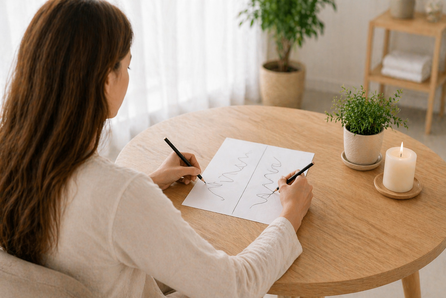 Brain gym korrekció: tükörrajz készítése