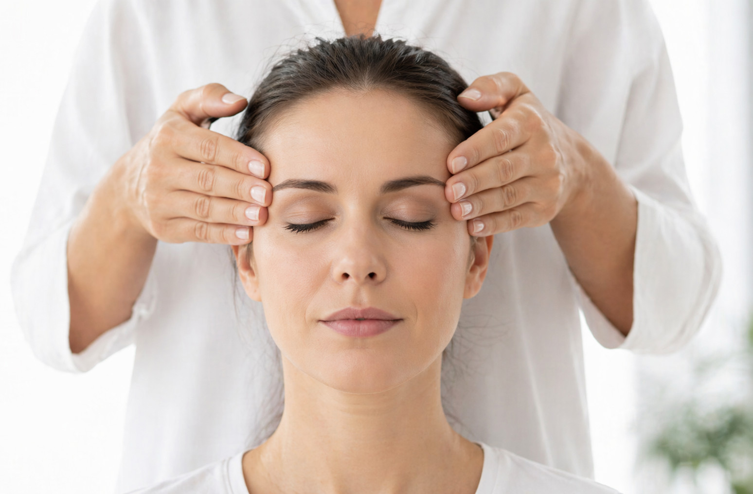 Kineziológiai korrekció - halánték érintése